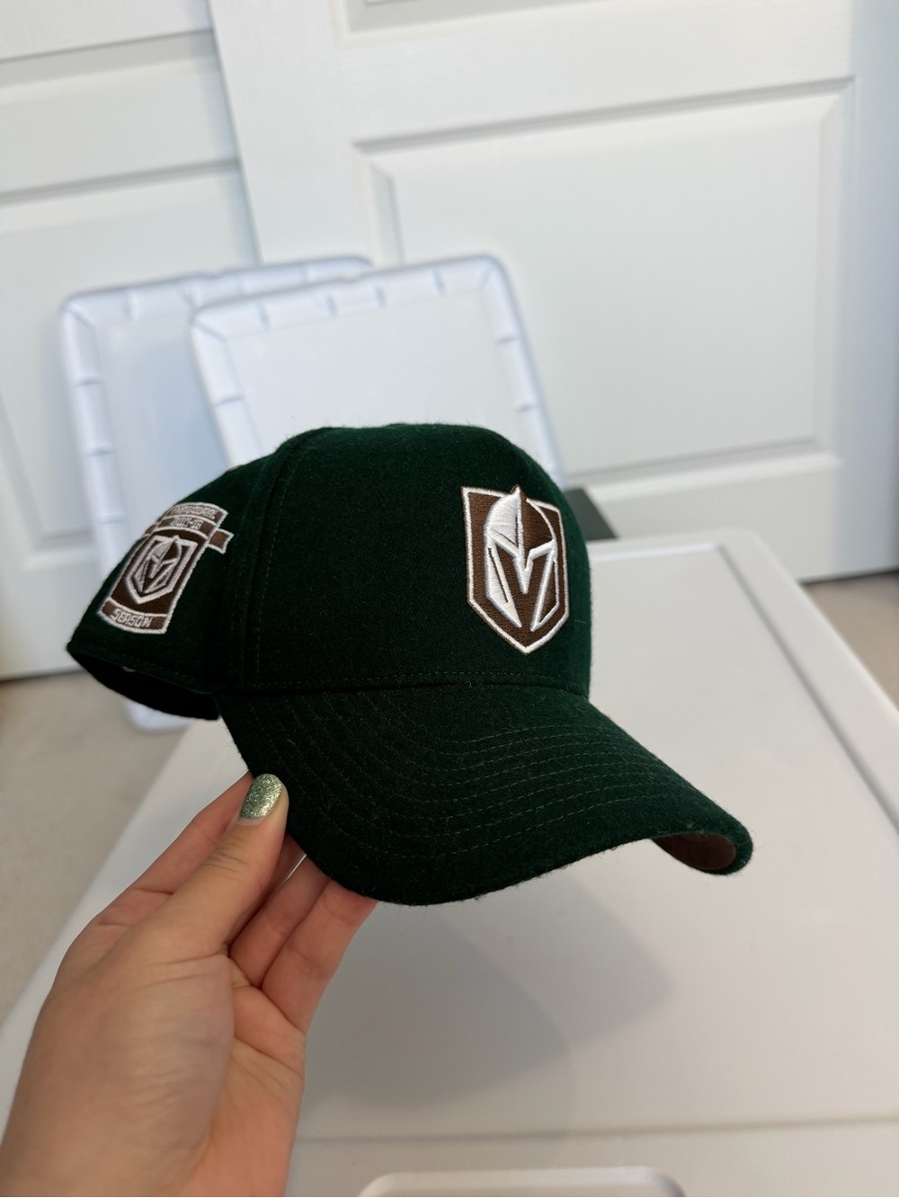 47 Las Vegas Golden Nights Green Wool Hat